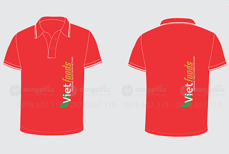 May và in áo phông Công ty Vietfoods