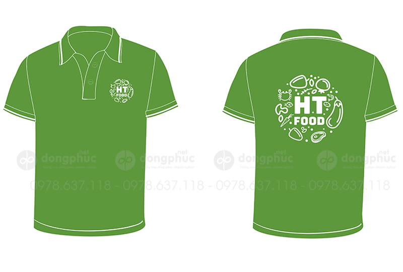 May và in áo phông Quán HT Food
