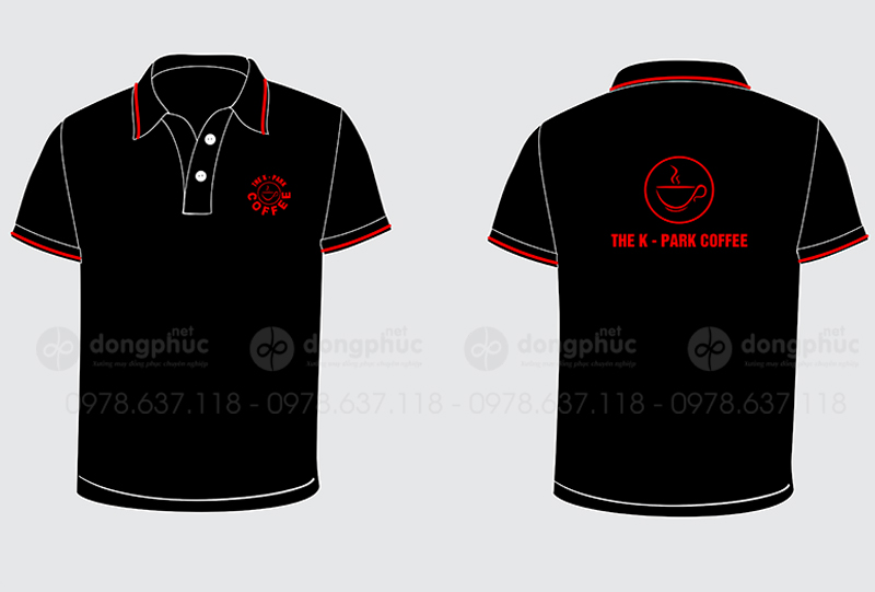 May và in áo phông Quán Coffee The K-Park