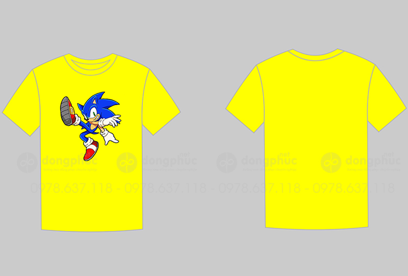 May và in áo phông Sonic