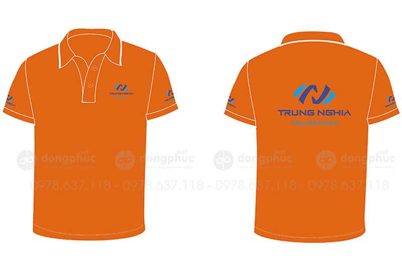 May và in áo phông Trung Nghĩa Transport