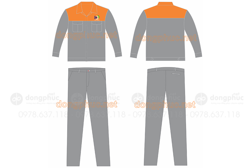 May và in đồng phục bảo hộ Công ty HD.Teisco