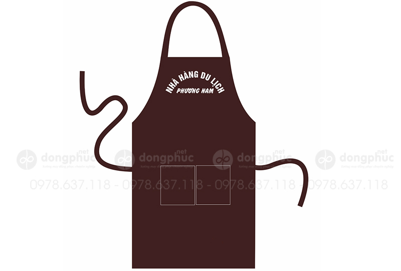 May và in tạp dề Nhà hàng du lịch Phương Nam