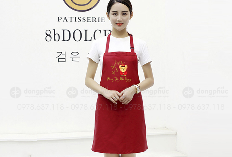 May và in tạp dề Phong Thủy Như Nguyên