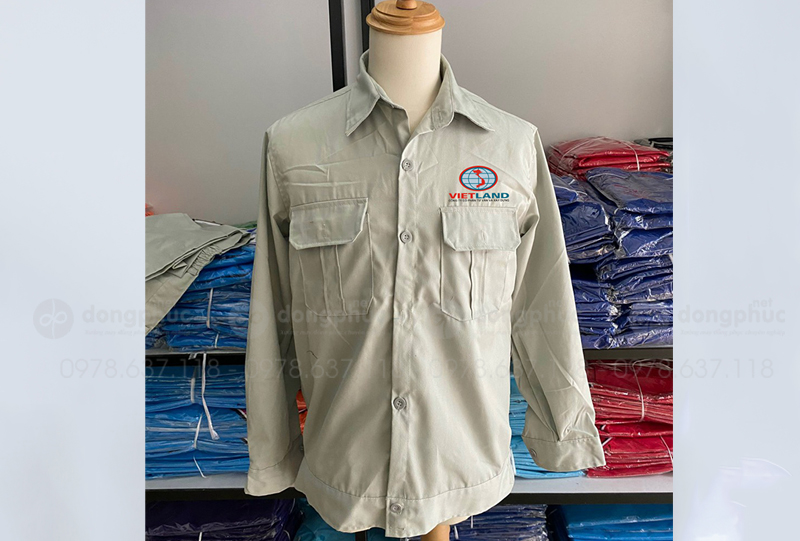 May và in áo bảo hộ Công ty Cổ phần tư vấn và xây dựng VietLand