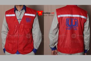 May và in áo gile Công ty Viet UK