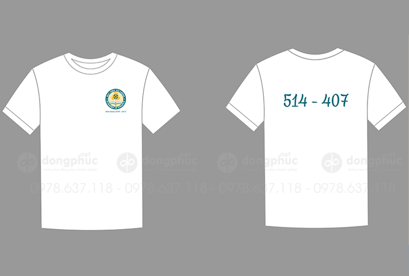 May và in áo Lớp 514-407 Học viện tài chính niên khóa 2009-2013