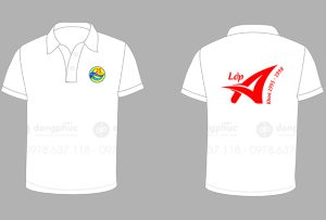 May và in áo Lớp A khóa 1995-1998 Trường THPT Trần Đăng Ninh