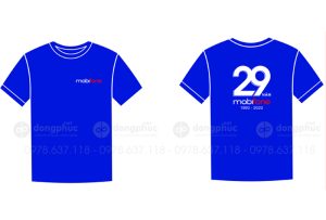 May và in áo phông 29 năm mobifone 1993 - 2022