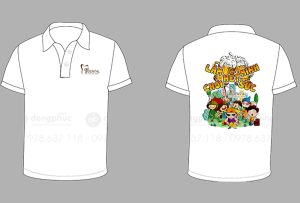 May và in áo phông TTDental New Life New Smile