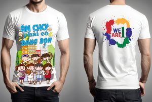 May và in áo phông Ăn chơi phải có đồng bọn