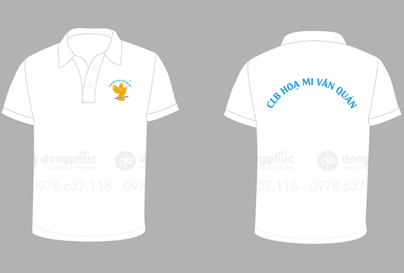 May và in áo phông CLB Họa mi Văn Quán