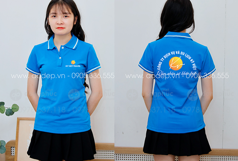 May và in áo phông Công ty Dịch vụ và Du lịch Ký Việt