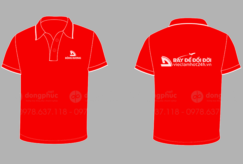 May và in áo phông Công ty Đông Dương