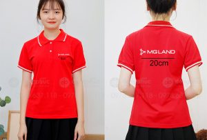 May và in áo phông Công ty MGLand