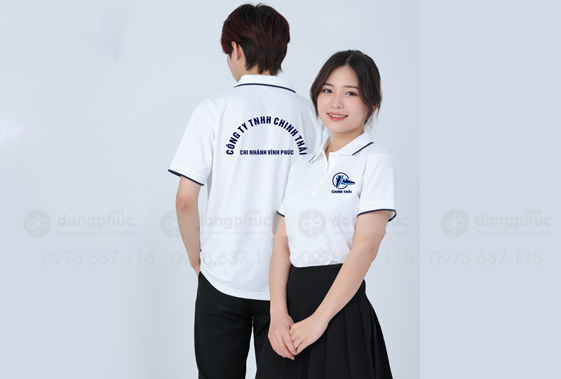 May và in áo phông Công ty TNHH Chinh Thái Chi nhánh Vĩnh Phúc