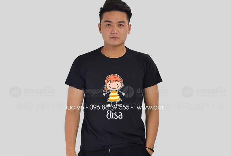 May và in áo phông Elisa