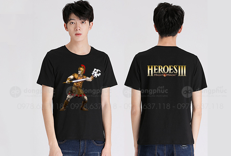 May và in áo phông HeroesIII