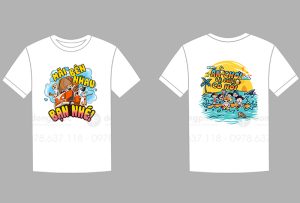 May và in áo phông Mãi bên nhau bạn nhé