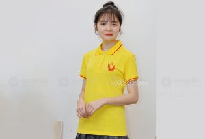 May và in áo phông màu vàng hình ngôi sao