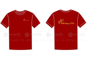 May và in áo phông Nhà hàng A Páo