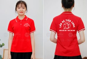 May và in áo phông Nhà hàng Lẩu dê Tiến Cung