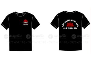 May và in áo phông Quán Lẩu nướng Ngọc Ánh