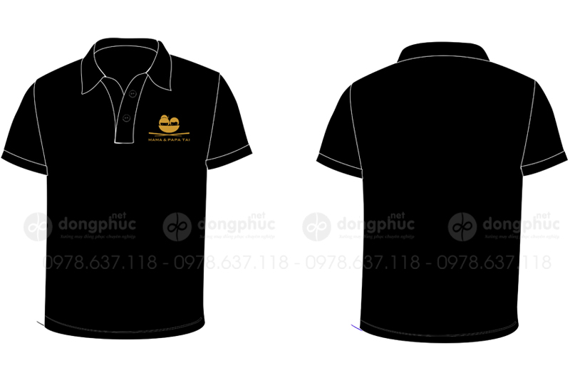 May và in áo phông Quán Mama & Papa Tai