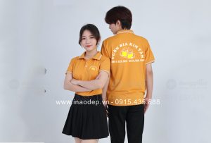 May và in áo phông Quán vườn bia Kim Tân