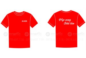 May và in áo phông River - Họp xong giải tán