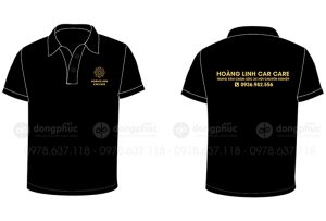 May và in áo phông Trung tâm chăm sóc xe Hoàng Linh Car Care