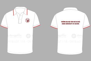 May và in áo phông Trường Đại học Văn hóa Hà Nội