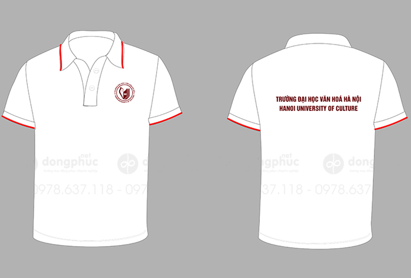May và in áo phông Trường Đại học Văn hóa Hà Nội