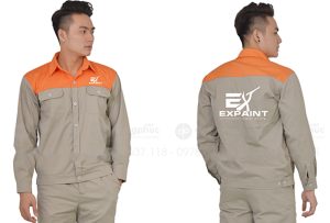 May và in đồng phục bảo hộ Công ty Expaint