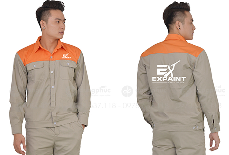 May và in đồng phục bảo hộ Công ty Expaint