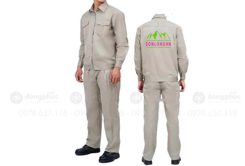 May và in đồng phục bảo hộ Công ty SonlongHN