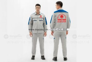 May và in đồng phục bảo hộ Công ty TNHH Xây dựng thương mại Thắng Thịnh