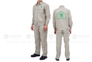 In đồng phục bảo hộ Công ty CP đầu tư và ứng dụng khoa học công nghệ HTT