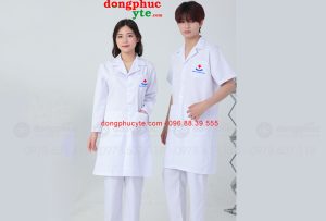 May và in đồng phục y tế Trung tâm sức khỏe nghề nghiệp