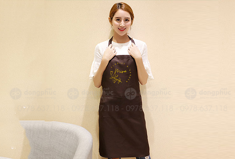 May và in tạp dề Florist & Garden Mira