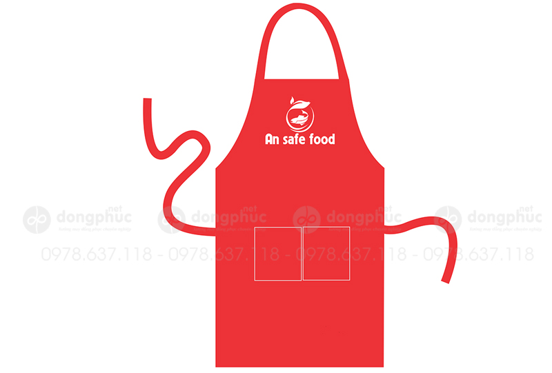 May và in tạp dề An Safe Food