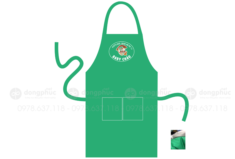 May và in tạp dề Quán Baby Cháo