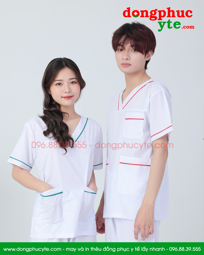 áo y tá - áo dược sĩ