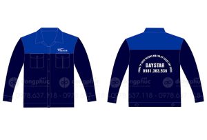 May và in áo bảo hộ Công ty TNHH Thương mại và kỹ thuật xây dựng Daystar