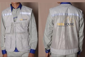 May và in áo gile Công ty AkinHouse