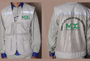 May và in áo gile Công ty cổ phần tập đoàn MDC Group