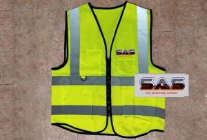 May và in áo gile Công ty CP NC UD hệ thống tự động hóa Sài Gòn