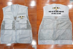 May và in áo gile Công ty thiết kế thi công trọn gói AN