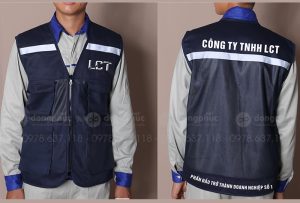 May và in áo gile Công ty TNHH LCT