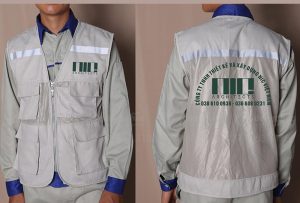 May và in áo gile Công ty TNHH Thiết kế và xây dựng NIC Việt Nam
